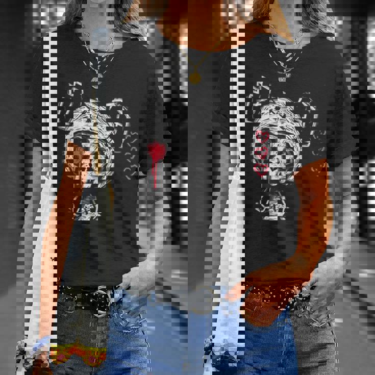 Sad Eboy Urban Skull Emo Punk T-Shirt Gifts for Her