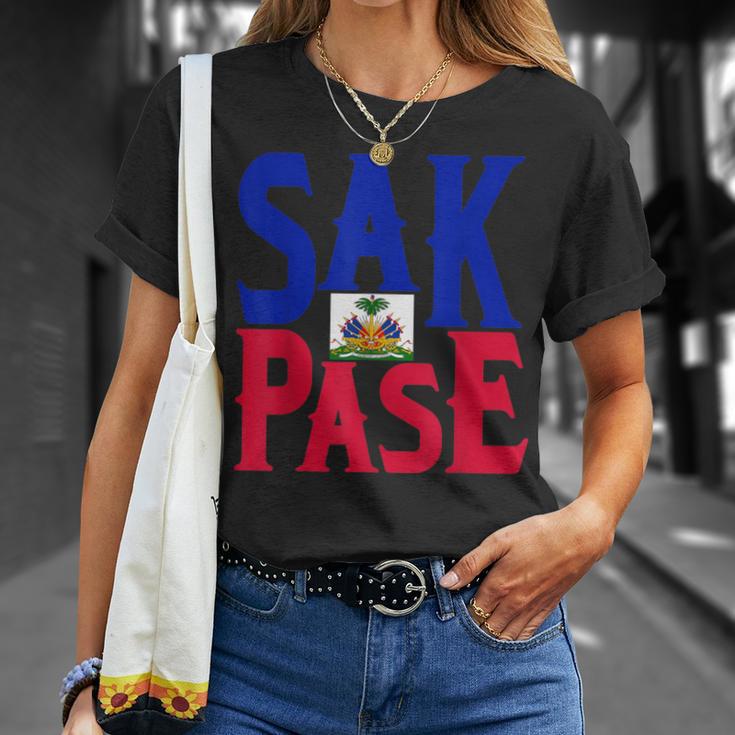 Sak Pase Niedliches Haitian-Creolen-Geschenk T-Shirt Geschenke für Sie