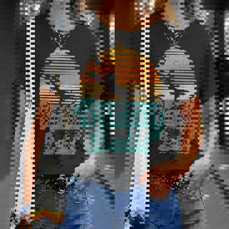 Sandy Balls Beach Volleyball Player Coach Fan Sports T-Shirt Gifts for Her Sandy Balls Beach Volleyball Player Coach Fan Sports T-Shirt Gifts for Her