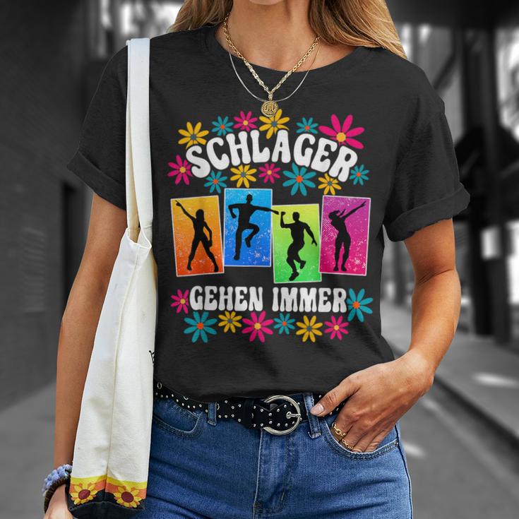 Schlagerparty Schlager Ggehen Immer Immer S T-Shirt Geschenke für Sie