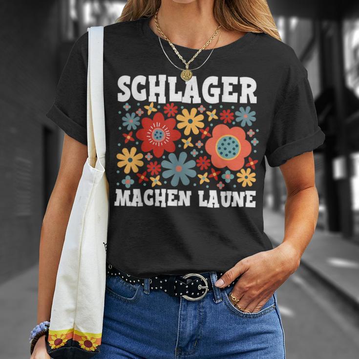 Schlagerparty Schlager Machen Laune S T-Shirt Geschenke für Sie