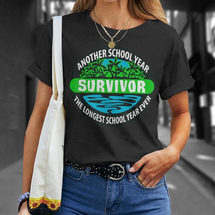 Another School Year Survivor The Longest School Year Ever T-Shirt Gifts for Her