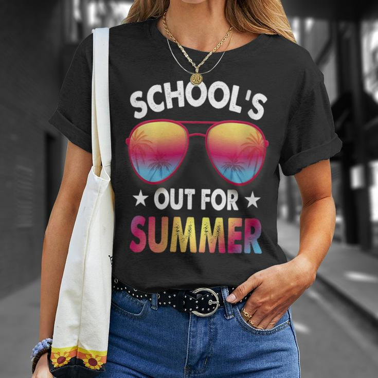 School's Out For Summer Happy Last Day Of School Teachers T-Shirt Gifts for Her
