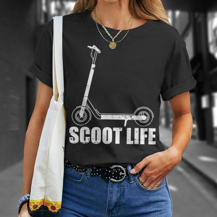Scoot Life For Kick Scooter Riders T-Shirt Gifts for Her