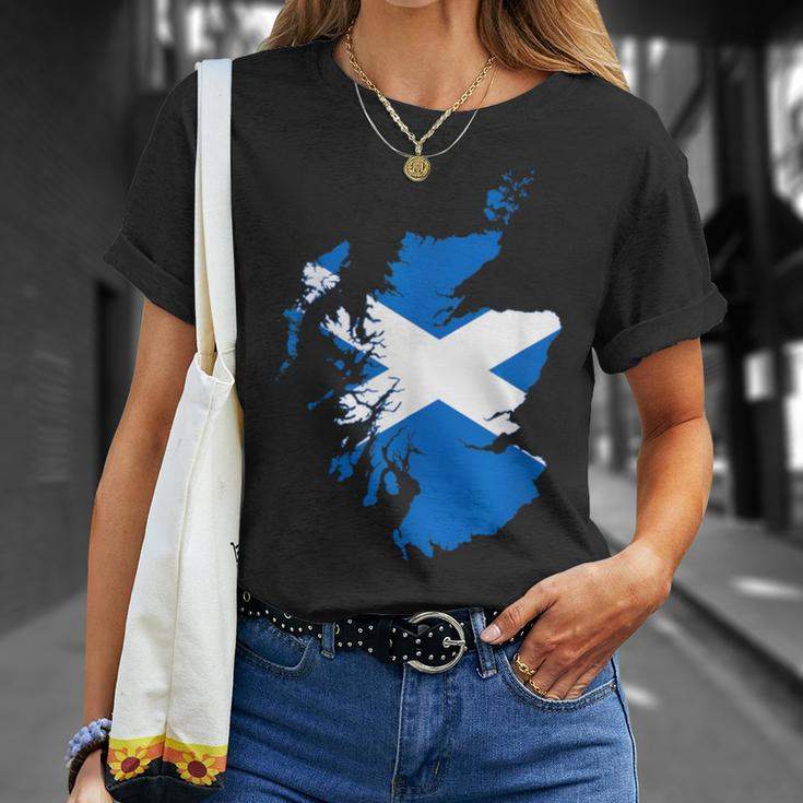 Scotland Scotland Scotland Flag S T-Shirt Geschenke für Sie