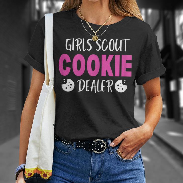 Scout For Girls Cookie Dealer Scouting Cookie Baker Season T-Shirt Gifts for Her