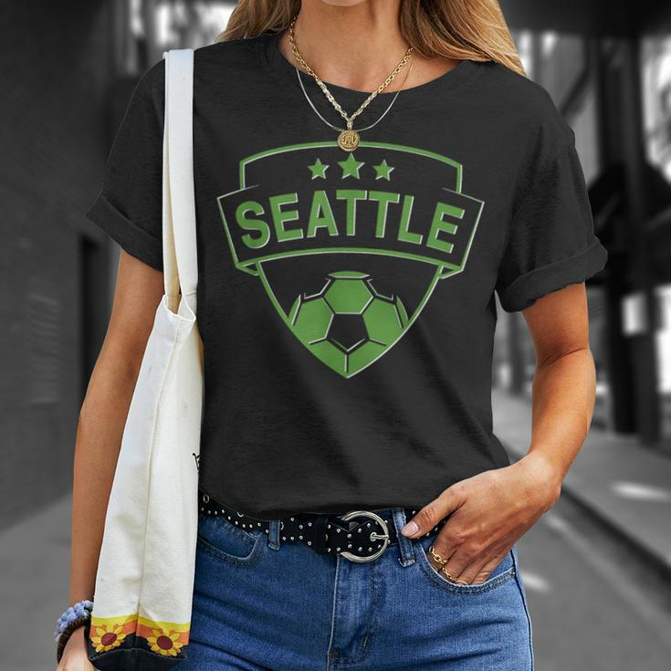 Seattle Throwback Classic T-Shirt Gifts for Her