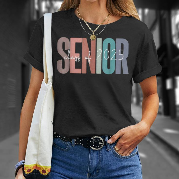 Senior 2025 Class Of 2025 For College High School Senior T-Shirt Gifts for Her