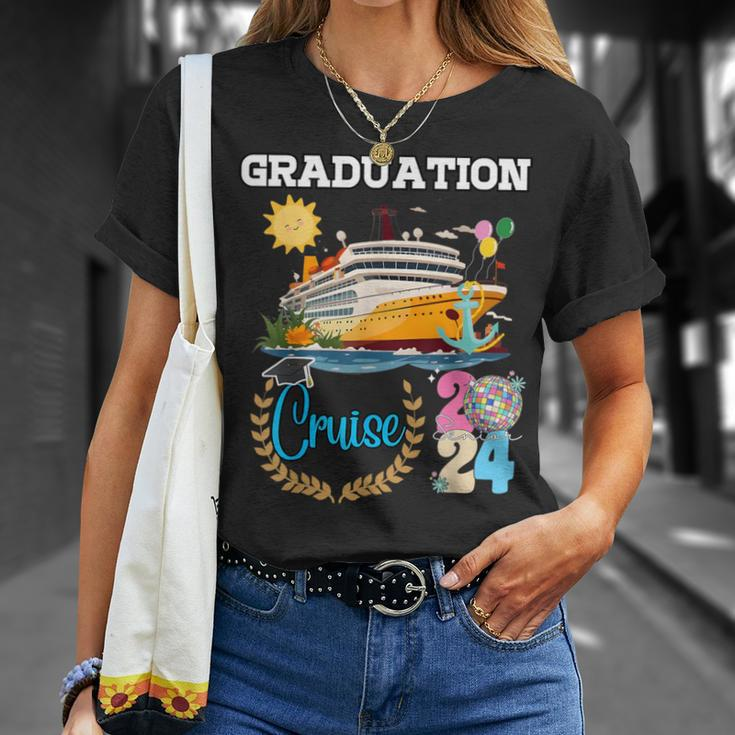 Senior Graduation Cruise 2024 Aw Ship Party Cruising Trip T-Shirt Gifts for Her