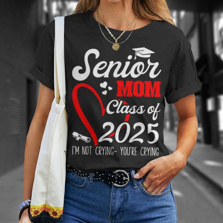 Senior Mom 2025 Class Of 2025 Graduation 2025 Back To School T-Shirt Gifts for Her