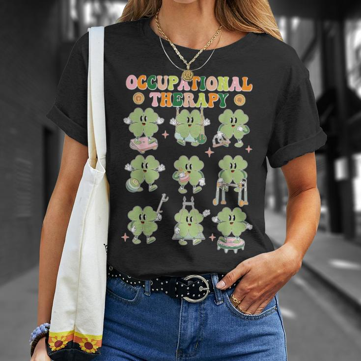 Shamrock Occupational Therapy St Patrick's Day Ot Ota Cota T-Shirt Gifts for Her