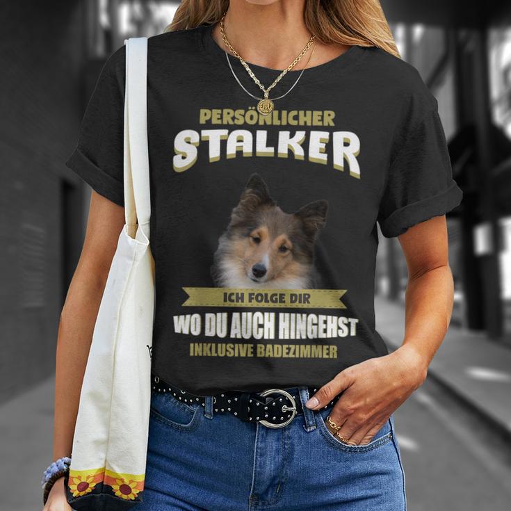 Shetland Sheepdog Sheltie T-Shirt Geschenke für Sie