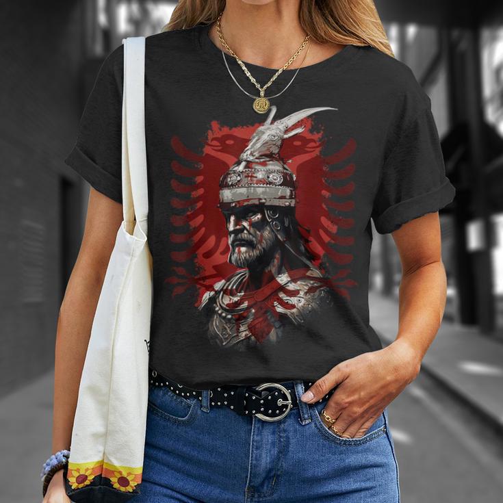 Skanderbeg Albanian National Hero Eagle Kosovo Albanian T-Shirt Geschenke für Sie