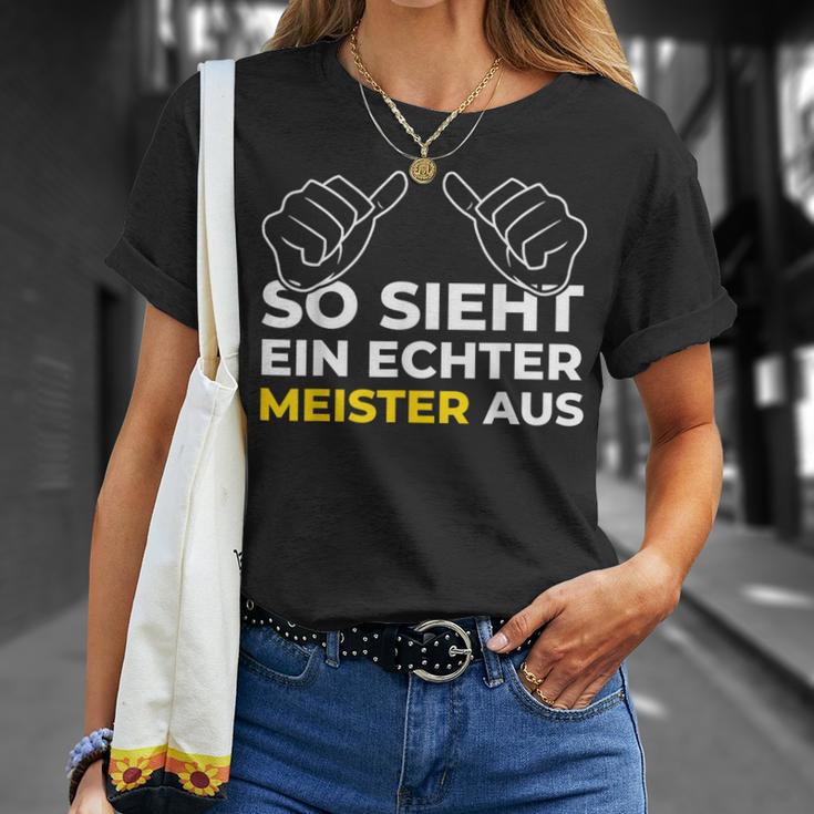 So Sieht Ein Meister Aus Meistertestung Craft T-Shirt Geschenke für Sie