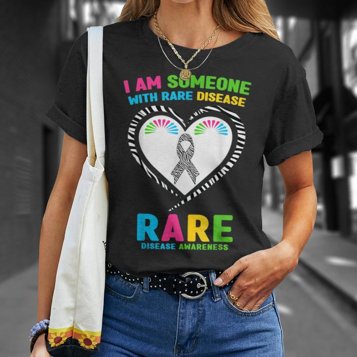 I Am Someone Rare Disease Rare Disease Awareness T-Shirt Gifts for Her