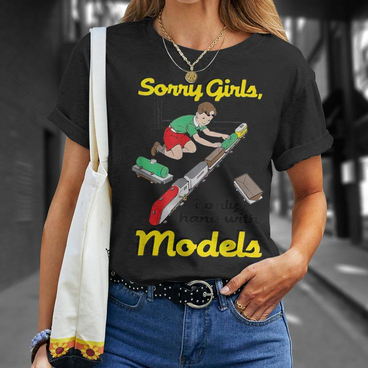 Sorry Girls I Only Hang With Models T-Shirt Gifts for Her