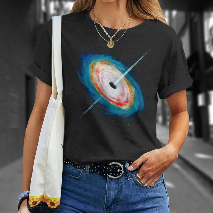 Space Black Hole Astronomy Astrophysicist Universe T-Shirt Gifts for Her