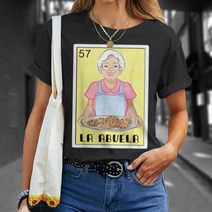 Spanish-Mexican Bingo For Abuela La Abuela T-Shirt Gifts for Her