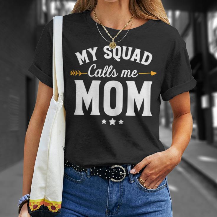 My Squad Calls Me Mom New Mom T-Shirt Gifts for Her