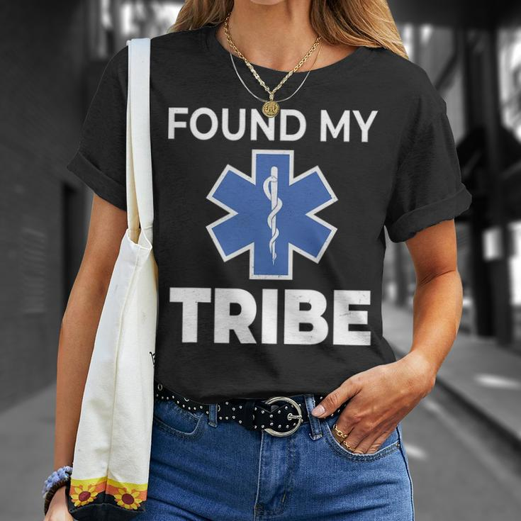 Star Of Life Found My Tribe Ems Pride Emt T-Shirt Gifts for Her