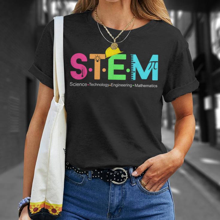 Stem Science Technology Engineering Math Teacher T-Shirt Gifts for Her