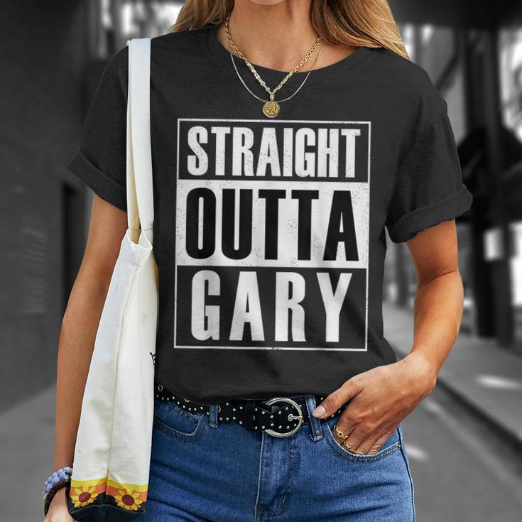 Straight Outta Gary Indiana And InT-Shirt Gifts for Her