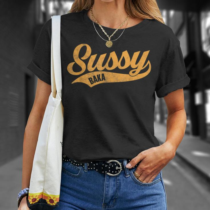 Sussy Baka Retro Vintage Meme T-Shirt Gifts for Her
