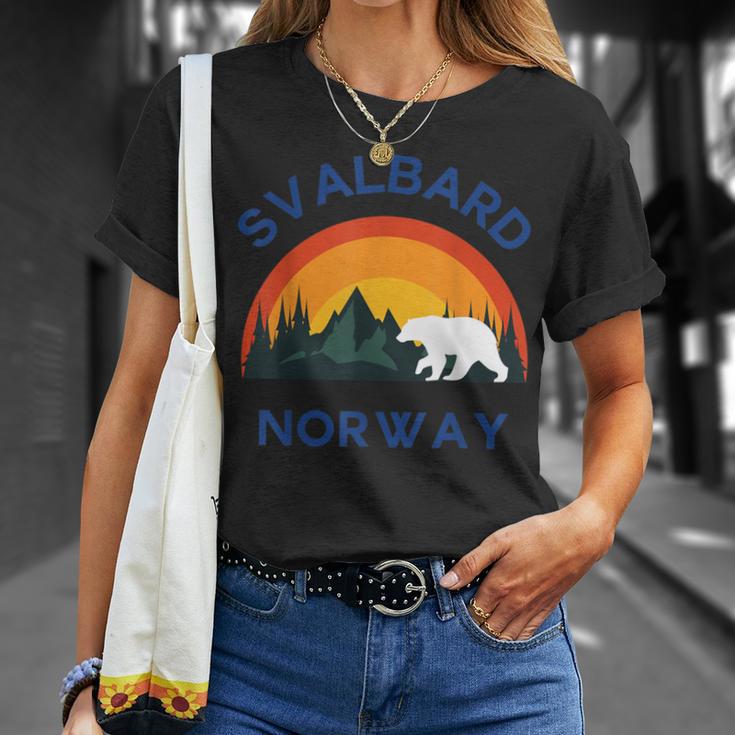 Svalbard Spitzbergen Norway T-Shirt Geschenke für Sie