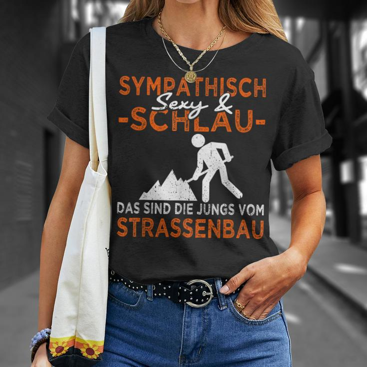 Sympathic And Schlau Strassenbau & Street Keeper Black S T-Shirt Geschenke für Sie