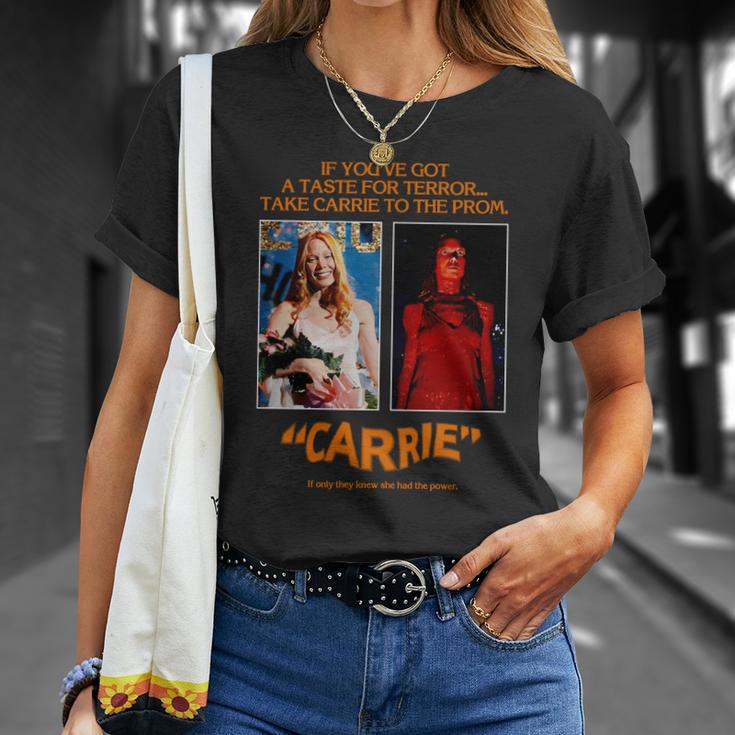 T-Shirt Carrie - Film D'Horreur Culte - Toutes Tailles Disponibles