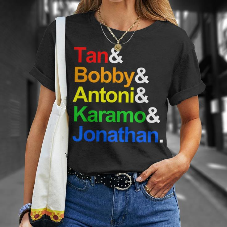 Tan Bobby Antoni Karamo Jonathan Qe Gay T-Shirt Gifts for Her