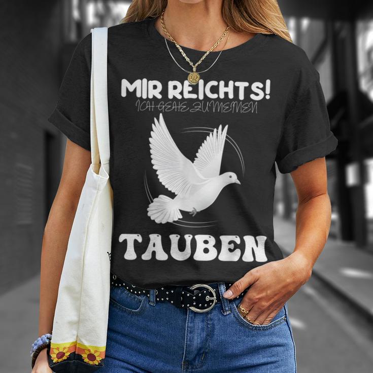 Taube Mir Reichts Ich Gehe Zu Meinen Tauben T-Shirt Geschenke für Sie