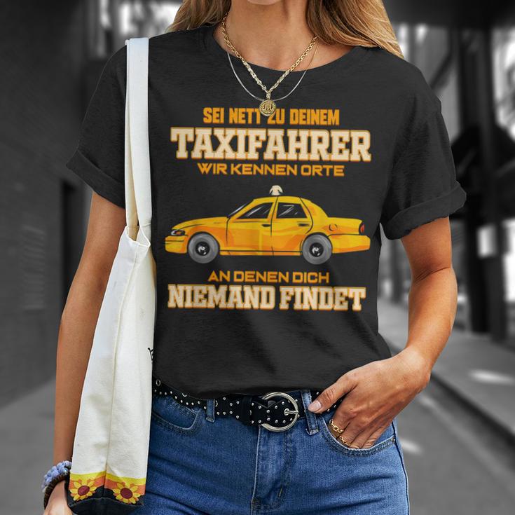 Taxi Driver For Taxi Driving Taxi Driver T-Shirt Geschenke für Sie