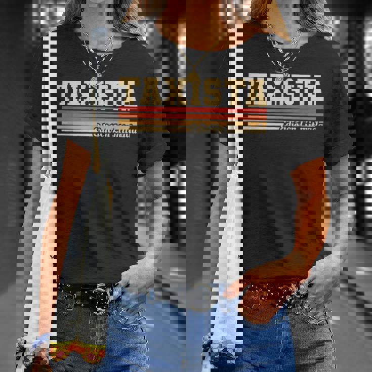 Taxista Edición Limitada Taxi Camiseta unisex Regalos para ella