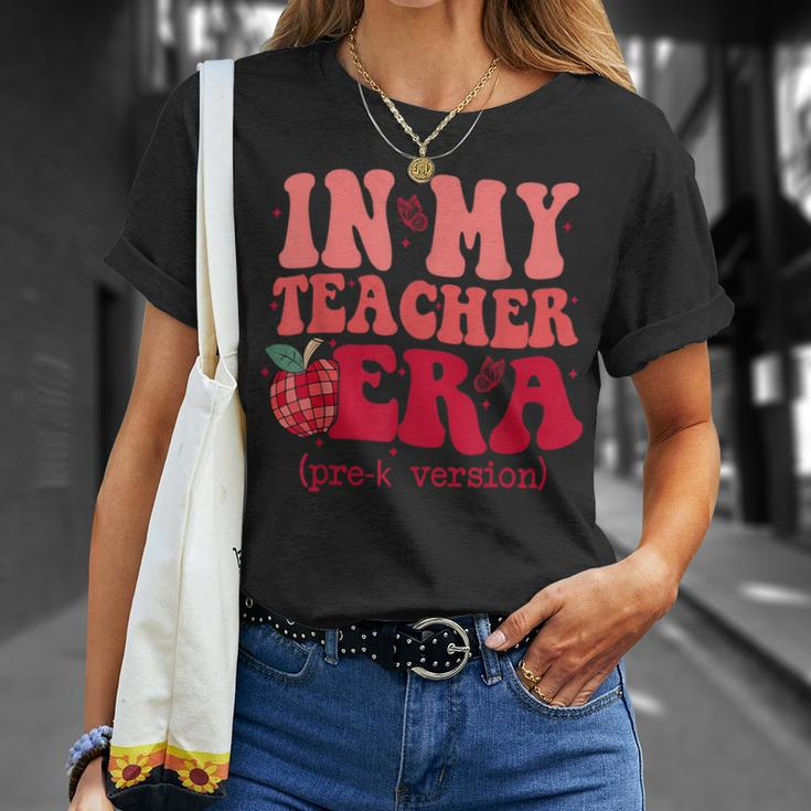In My Teacher Era Back To School Pre-K Teacher Team T-Shirt Gifts for Her