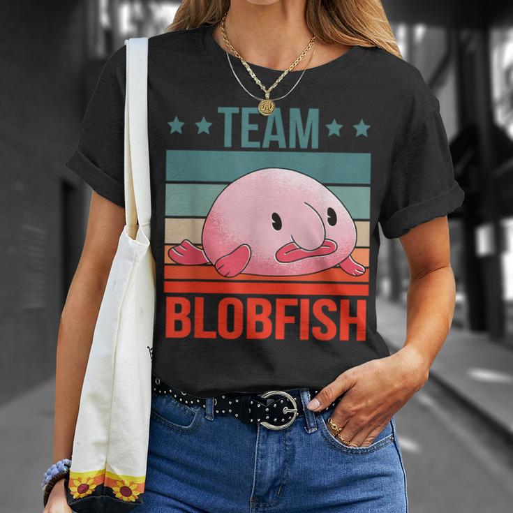 Team Blobfisch Deep Sea Fish Blobfish T-Shirt Geschenke für Sie