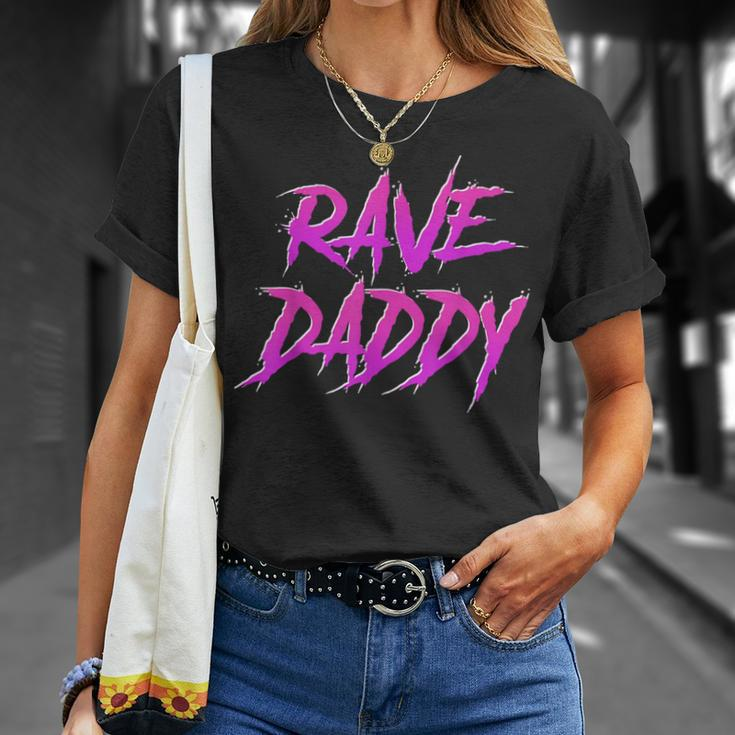Techno Music Edm Party Raver Festival Rave Daddy T-Shirt Gifts for Her