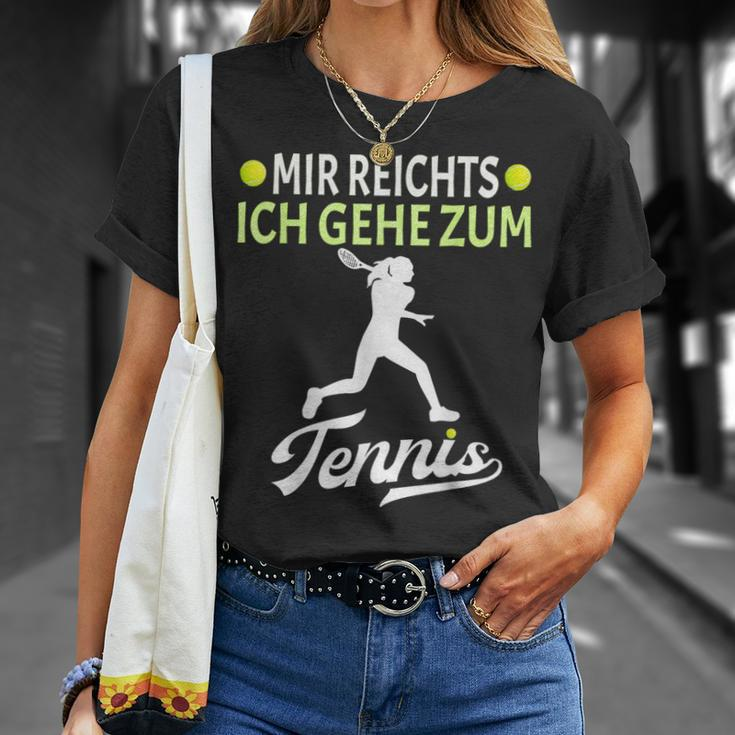 Tennis Player Mir Reichts Ich Gehe Zum Tennis T-Shirt Geschenke für Sie