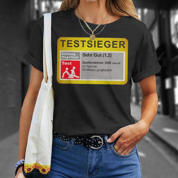 Test Winner Stiftung Nageltest Adult Humour T-Shirt Geschenke für Sie