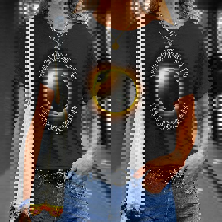 Total Solar Eclipse 2024 Totality Usa Eclipse April 8 2024 T-Shirt Gifts for Her