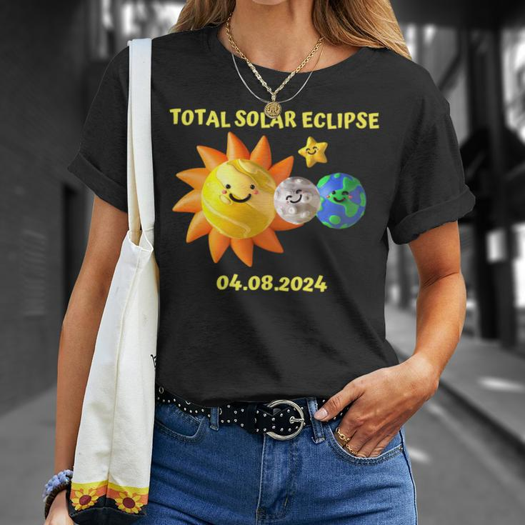 Total Solar Eclipse April 08 2024 Twice In Lifetime T-Shirt Gifts for Her