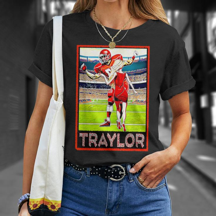 Traylor Romance Football Lovers T-Shirt Gifts for Her