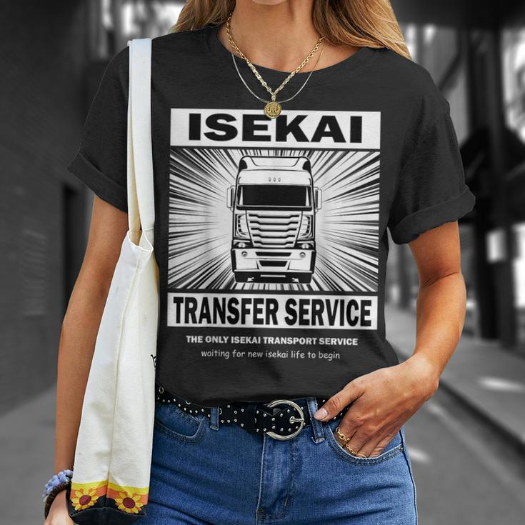 Truck-Kun Isekai Transfer Isekai Japanese Anime T-Shirt Gifts for Her