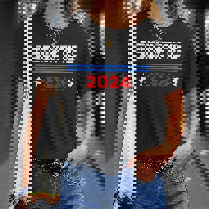 Trump 2024 En Las Elecciones Del Presidente Hebreo Donald Trump 2024 Camiseta unisex Regalos para ella