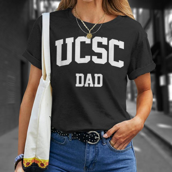 Ucsc Dad Athletic Arch College University Alumni T-Shirt Gifts for Her