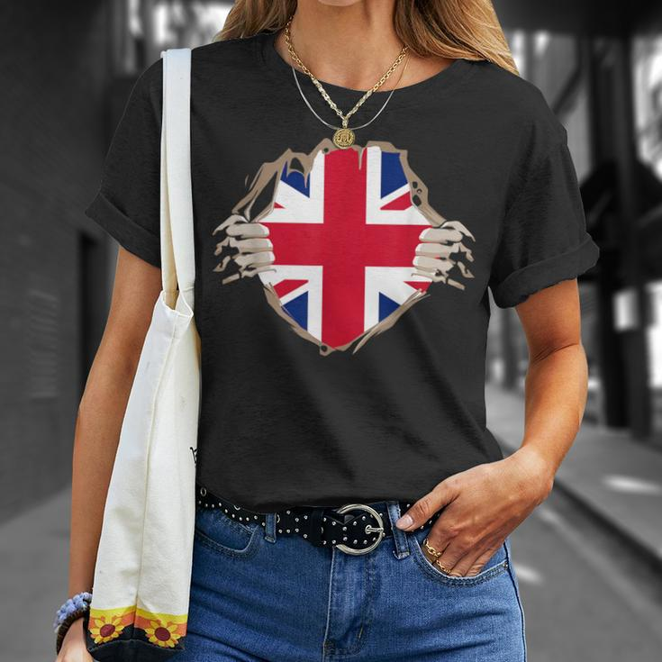 Uk England Flag English Hero Costume T-Shirt Geschenke für Sie