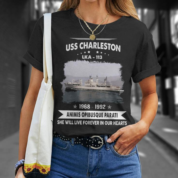 Uss Charleston Lka T-Shirt Gifts for Her