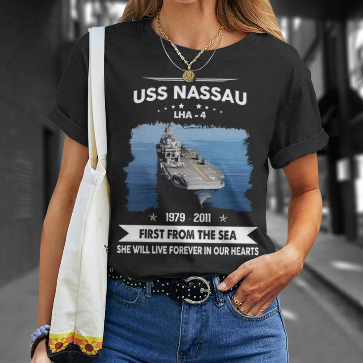 Uss Nassau Lha T-Shirt Gifts for Her