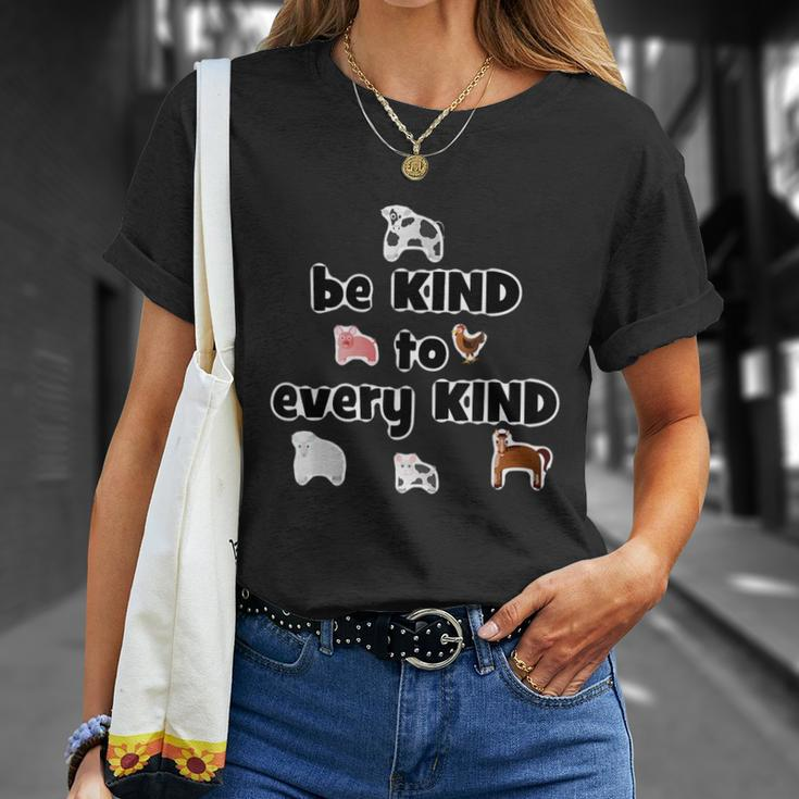 Vegan Be Kind To Every Kind Animals Veganism T-Shirt Gifts for Her