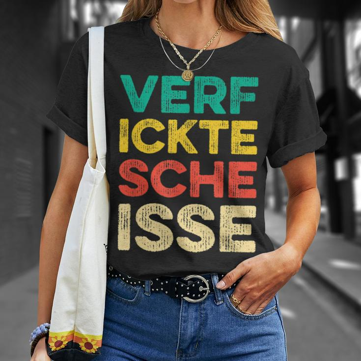 Verfickte Scheisse I Scheiße Dircksscheiße Fun T-Shirt Geschenke für Sie